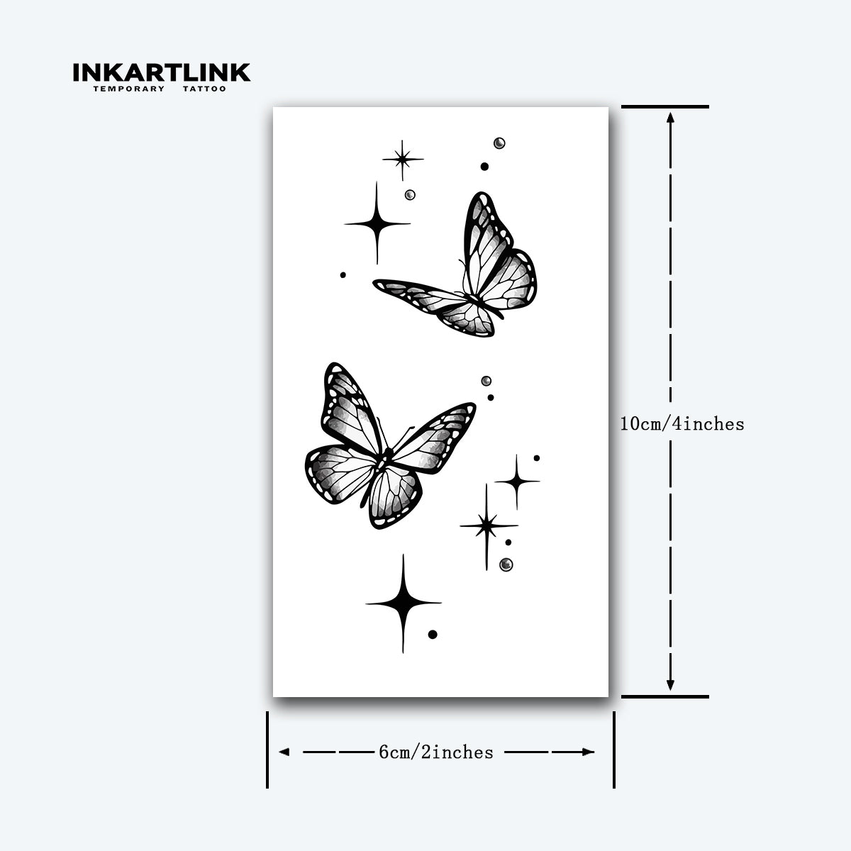 Zwei Schmetterlinge – INK ART LINK